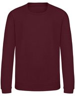 Just Hoods Kids' AWDis Sweat, Baumwollmischung, Rundhals, Kelly Green 12/13 (XL), JH030K – Borgogna