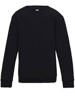 Just Hoods Kids' AWDis Sweat, Baumwollmischung, Rundhals, Kelly Green 12/13 (XL), JH030K – Profondo Nero