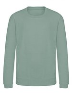 Just Hoods Kids' AWDis Sweat, Baumwollmischung, Rundhals, Kelly Green 12/13 (XL), JH030K – Polveroso Verde