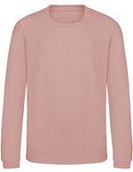 Just Hoods Kids' AWDis Sweat, Baumwollmischung, Rundhals, Kelly Green 12/13 (XL), JH030K – Rosa polveroso