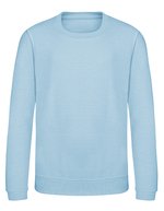 Just Hoods Kids' AWDis Sweat, Baumwollmischung, Rundhals, Kelly Green 12/13 (XL), JH030K – Blu ghiaccio
