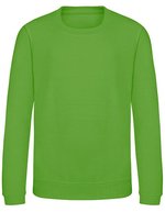 Just Hoods Kids' AWDis Sweat, Baumwollmischung, Rundhals, Kelly Green 12/13 (XL), JH030K – Verde lime