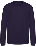 Just Hoods Kids' AWDis Sweat, Baumwollmischung, Rundhals, Kelly Green 12/13 (XL), JH030K – Nuovo Blu navy francese