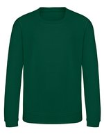 Just Hoods Kids' AWDis Sweat, Baumwollmischung, Rundhals, Kelly Green 12/13 (XL), JH030K – Rainforest Verde