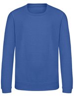 Just Hoods Kids' AWDis Sweat, Baumwollmischung, Rundhals, Kelly Green 12/13 (XL), JH030K – Blu reale