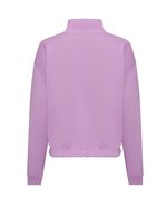 Just Hoods Cropped Sweatshirt mit 1/4 Zip für Damen, Arctic White M, JH037 – Bild 4