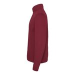 Just Hoods Sophomore 1/4 Zip Sweatshirt Baumwolle, Burgundy S, JH046 – Bild 5