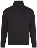 Sophomore 1/4 Zip Sweatshirt coton – Jet Black