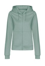 Just Hoods College Zoodie mit Reißverschluss für Damen, Digital Lavender L, JH050F – Bild 3