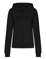 Just Hoods College Zoodie mit Reißverschluss für Damen, Digital Lavender L, JH050F – Bild 2