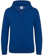 Just Hoods Kapuzen-Sweatjacke für Kinder mit Reißverschluss, Kelly Green 3/4 (XS), JH050K – Blu reale