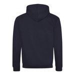 Just Hoods Varsity Zoodie mit YKK-Reißverschluss, New French Navy/Heather Grey XL, JH053 – Bild 4