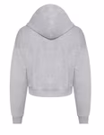 Just Hoods Cropped Zoodie mit Reißverschluss für Damen, Arctic White XS, JH065 – Bild 4