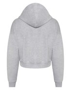 Just Hoods Cropped Zoodie mit Reißverschluss für Damen, Arctic White XS, JH065 – Bild 4