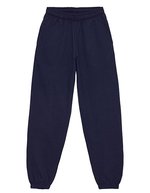 Just Hoods College Cuffed Jogpants aus Baumwolle, Deep Black S, JH072 – Nouveau Marine francais