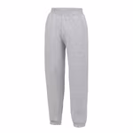 Just Hoods Cuffed Jogpants con Tasche Laterali per Bambini, Heather Grey 5/6 (S), JH072K – immagine 3