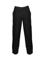 Just Hoods Cuffed Jogpants mit Seitentaschen für Kinder – Jet Black