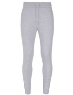 Just Hoods Tapered Track Pants mit gerippten Bündchen, Jet Black M, JH074 – Bild 2