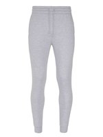 Just Hoods Tapered Track Pants mit gerippten Bündchen, Jet Black M, JH074 – Bild 7