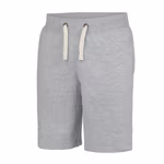 Just Hoods Campus Shorts con Polsini Profondi – Charcoal (Heather)