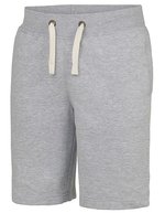 Just Hoods Campus Shorts Burgundy S (JH080), JH080 – Heather Grey