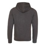 Just Hoods Chunky Hoodie mit doppellagiger Kapuze, Charcoal (Heather) XS, JH100 – Bild 4