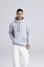 Just Hoods Graduate Heavyweight Hoodie aus Baumwolle, Bottle Green XS, JH101 – Bild 1