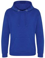 Just Hoods Graduate Heavyweight Hoodie aus Baumwolle, Bottle Green XS, JH101 – Royal Blue