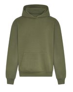 Just Hoods Heavyweight Oversize Hoodie mit Kapuze, Heather Grey S, JH120 – Bild 3