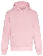 Just Hoods Heavyweight Oversize Hoodie mit Kapuze, Heather Grey S, JH120 – Rosa bebe