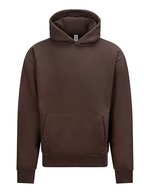 Just Hoods Heavyweight Oversize Hoodie mit Kapuze, Heather Grey S, JH120 – Espresso