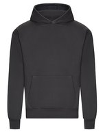 Just Hoods Heavyweight Oversize Hoodie mit Kapuze, Heather Grey S, JH120 – Unito Antracite