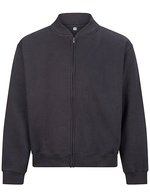 Signature Heavyweight Bomber Sweat – Solid Charcoal