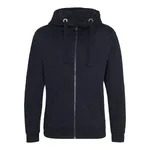 Just Hoods Graduate Heavyweight Zoodie with Kangaroo Pocket in, Jet Black XL, JH150 – image 3