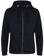 Just Hoods Graduate Heavyweight Zoodie mit Kängurutasche in, Jet Black XL, JH150 – Jet Black