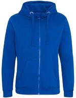 Just Hoods Graduate Heavyweight Zoodie mit Kängurutasche in, Jet Black XL, JH150 – Royal Blue