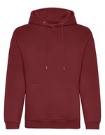 Just Hoods Bio-Baumwoll-Hoodie Sustainable 2022 Kollektion, Arctic White S, JH201 – Borgogna