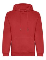 Just Hoods Bio-Baumwoll-Hoodie Sustainable 2022 Kollektion, Arctic White S, JH201 – Rosso fuoco