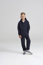 Just Hoods Bio-Baumwoll Hoodie mit Kängurutasche für Kinder, Arctic White 1/2 (XXS), JH201K – Bild 1