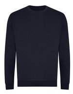 Just Hoods Bio-Baumwoll-Sweatshirt mit Rundhalsausschnitt, Arctic White XS, JH230 – Nouveau Marine francais