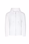 Just Hoods Sweat à capuche zippé bio en 100 % Coton, Heather Grey M, JH250 – image 3