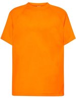 JHK Men´s Sport T-Shirt Black L (JHK100), JHK100 – Orange Fluor