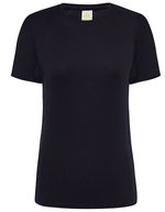 JHK Sport T-Shirt Damen, taillierter Schnitt, Black M, JHK101 – Navy