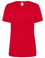 JHK Sport T-Shirt Damen, taillierter Schnitt, Black M, JHK101 – Red