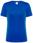 JHK Sport T-Shirt Damen, taillierter Schnitt, Silver L, JHK101 – Royal Blue