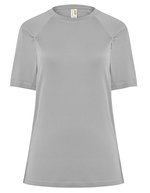 JHK Sport T-Shirt Damen, taillierter Schnitt, Black M, JHK101 – Silver