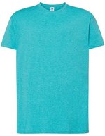 JHK Regular T-Shirt aus 100% Baumwolle, White XS, JHK150 – Turquoise Heather