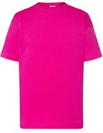 JHK T-Shirt aus Baumwolle, Oeko-Tex für Kinder, Lime Stone 12/14, JHK150K – Fuchsia