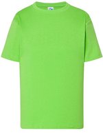 JHK T-Shirt aus Baumwolle, Oeko-Tex für Kinder, Lime Stone 12/14, JHK150K – Citron vert