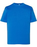 JHK T-Shirt aus Baumwolle, Oeko-Tex für Kinder, Lime Stone 12/14, JHK150K – Bleu royal